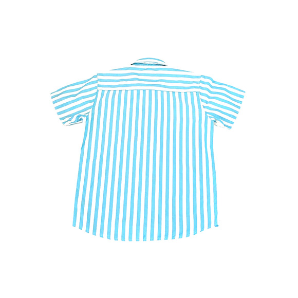 RJC Rebel James Blue Striped “My Lucky Shirt” Men’s M - Picture 5 of 8